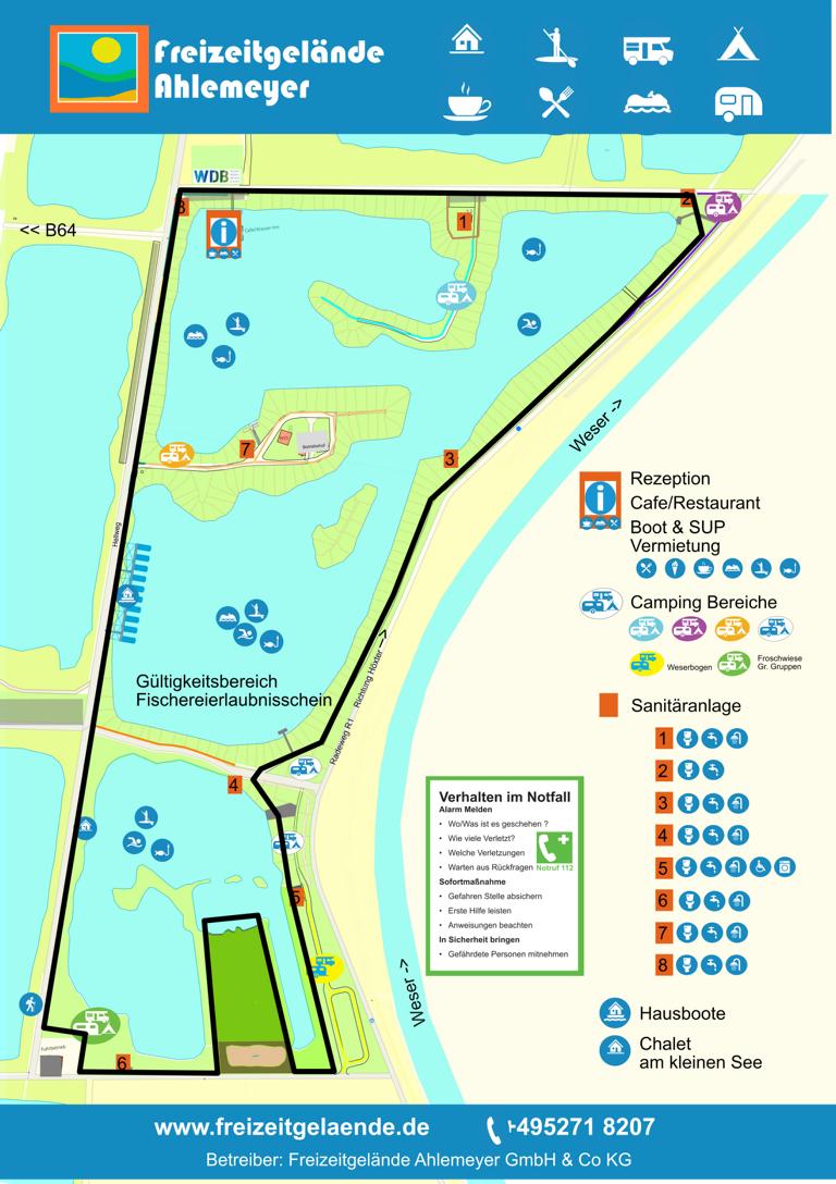 Gewässerkrate Angeberechtigungsschein